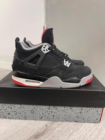 Jordan 4 Bred - Maat 38 beschikbaar voor biedingen