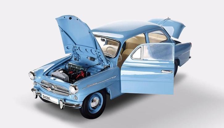Skoda Octavia 1:8 kit, unbuilt, Deagostini, Hachette, Hobby en Vrije tijd, Modelauto's | 1:5 tot 1:12, Nieuw, Auto, 1:5 t/m 1:8