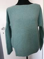 Repeat cashmere trui maat 40 (40/42), Kleding | Dames, Truien en Vesten, Verzenden, Zo goed als nieuw, Groen, Maat 38/40 (M)