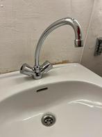 Kraan met draaiknoppen | wastafel los te koop, Ophalen, Minder dan 50 cm, Gebruikt, Minder dan 25 cm