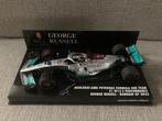 ✅ George Russell 1:43 Bahrain GP 2022 Mercedes W13 F1, Ophalen of Verzenden, Nieuw, Formule 1