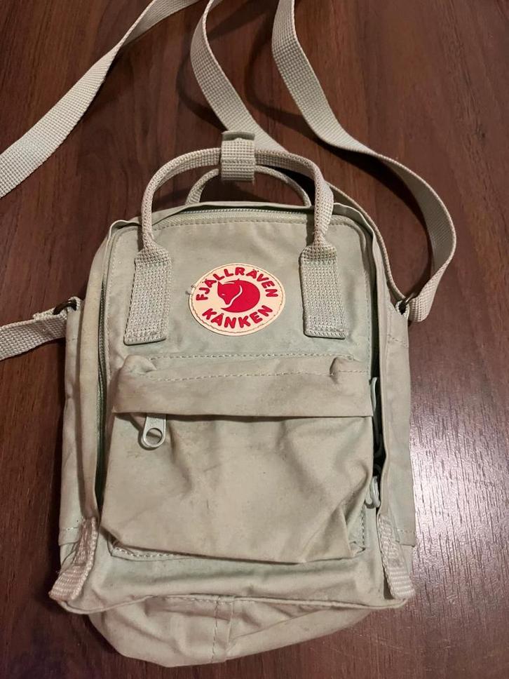 Fjällräven Kånken Schoudertas Lichtgroen, Sieraden, Tassen en Uiterlijk, Tassen | Rugtassen, Gebruikt, Overige merken, Minder dan 25 cm