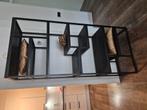 Vakkenkast zwart, Huis en Inrichting, Ophalen, 50 tot 100 cm, Zo goed als nieuw, 150 tot 200 cm