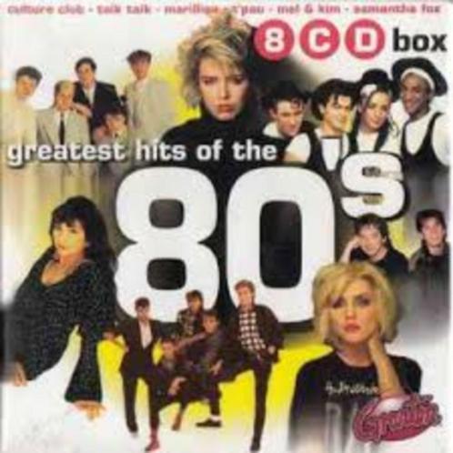 Greatest Hits Of The 80's  Originele 8 CD´s BOX., Cd's en Dvd's, Cd's | Verzamelalbums, Nieuw in verpakking, Pop, Boxset, Ophalen of Verzenden
