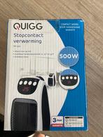 Quigg Stopcontact Verwarming - Compact & Handig, Overige soorten, Elektrisch, Nieuw, Ophalen of Verzenden