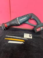 Metabo accu reciprozaag type ASE 18 LTX sterke machine, Www.metabo.com, Gebruikt, 70 mm of meer, 600 tot 1200 watt