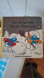 Vintage Smurfen Boekje - De Smurfen in de Sneeuw, Ophalen, Gebruikt