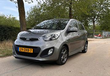 Kia Picanto 1.0 Cvvt 5-DRS 2013 Grijs beschikbaar voor biedingen