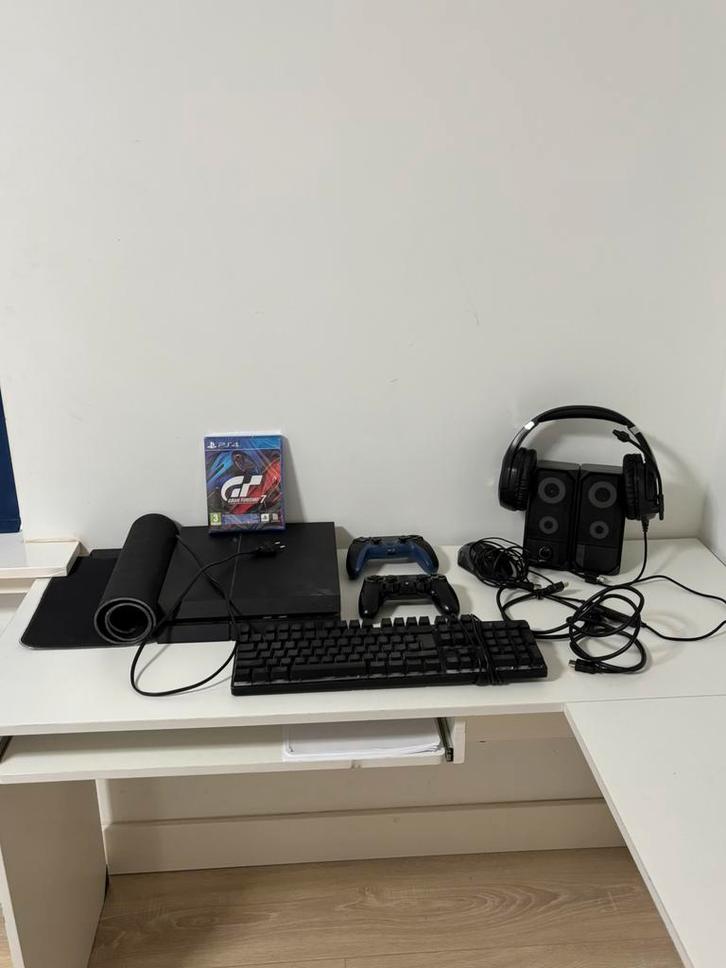 PlayStation 4 +Accessoires, Spelcomputers en Games, Spelcomputers | Overige, Zo goed als nieuw, Ophalen of Verzenden