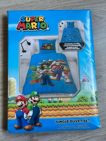 Mario Bro’s dekbedovertrek 140x200cm beschikbaar voor biedingen