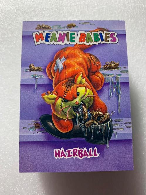 Meanie Babies Comic Image 61 Trading Cards base set compleet, Hobby en Vrije tijd, Stickers en Plaatjes, Zo goed als nieuw, Sticker