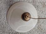 Glazen hanglamp melkglas lamp, Ophalen, Zo goed als nieuw