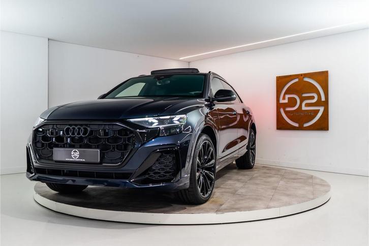 Audi Q8 60 TFSI E Quattro S-Edition Competition 490PK FACELI, Auto's, Audi, Bedrijf, Te koop, Q8, 360° camera, 4x4, ABS, Achteruitrijcamera