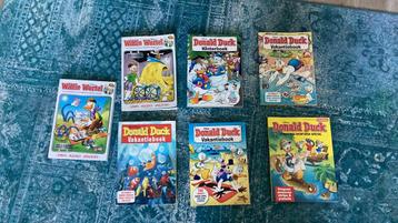 7 Donald duck en willy wortel vakantieboeken beschikbaar voor biedingen