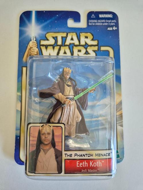 Star Wars Saga 02-56 Eeth Koth Jedi Master, Verzamelen, Star Wars, Nieuw, Actiefiguurtje, Ophalen of Verzenden