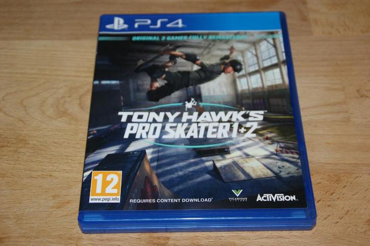 Tony Hawk Pro Skater 1+2 (ps4), Spelcomputers en Games, Games | Sony PlayStation 4, Gebruikt, Sport, 1 speler, Vanaf 12 jaar, Ophalen of Verzenden