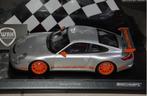 SALE !! 1:18 PORSCHE 911 GT3 RS 2007 silver Minichamps WRH, Hobby en Vrije tijd, Modelauto's | 1:18, Ophalen of Verzenden, Zo goed als nieuw