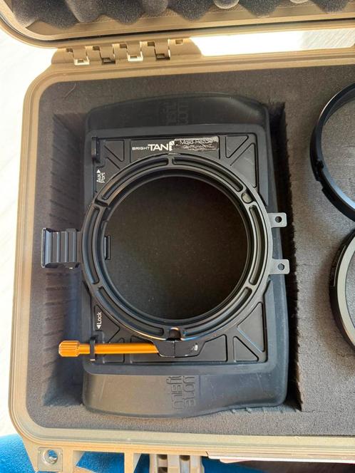 Tangerine Misfit Atom mattebox incl. Accessoires, Audio, Tv en Foto, Professionele Audio-, Tv- en Video-apparatuur, Zo goed als nieuw