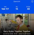 Harry Styles Together, Together Ticket 20 mei, Eén persoon, Mei