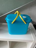 Tupperware Emmer met Deksel, Ophalen of Verzenden, Gebruikt, Blauw, Bak of Kom