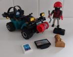 Playmobil City Action 6879 Bandiet en quad met lier, Ophalen of Verzenden, Zo goed als nieuw, Complete set