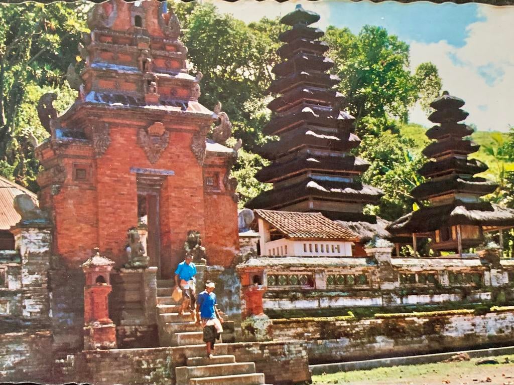 Indonesië, Goa Lawa, Bali., Verzamelen, Ophalen of Verzenden, Gelopen, Buiten Europa