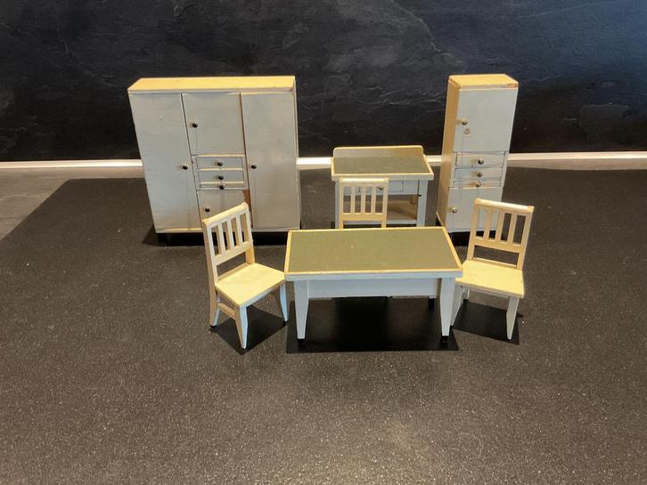 Keuken meubeltjes My Home voor poppenhuis, Verzamelen, Poppenhuizen en Toebehoren, Gebruikt, Decoratie, Ophalen of Verzenden