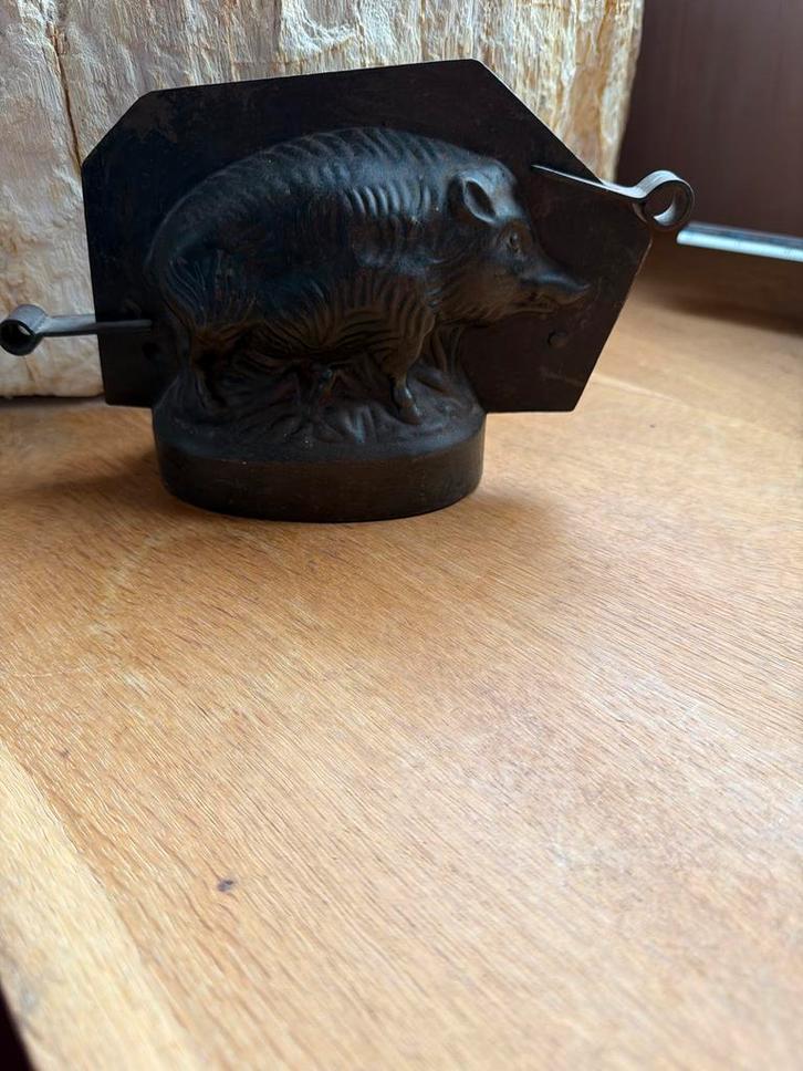 Vintage Wildzwijn Bakvorm - 60s Bakkerij, Antiek en Kunst, Antiek | Overige Antiek, Ophalen of Verzenden