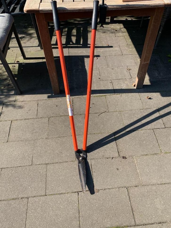 bacho heggenschaar met lange armen, Tuin en Terras, Heggenscharen, Gebruikt, Handmatig, Ophalen