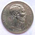 Nederland 2-1/2 Gulden 1857 Willem III Rijksdaalder zilver, Ophalen of Verzenden, Koning Willem III, Zilver
