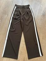 FEELKOO pantalon bruin met bies mt S, Verzenden, Parijs, Nieuw, Maat 36 (S)
