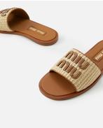 Miu miu slippers dames nieuw, Ophalen of Verzenden, Zo goed als nieuw