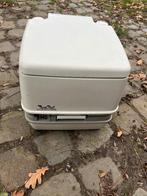 Camping toilet, Ophalen, Gebruikt