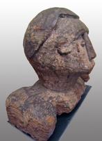 260246 Extreem zeldzaam Afrikaans Mbembe sculpture on stand., Ophalen of Verzenden