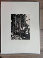 Ets fiets in Amsterdam, Ophalen of Verzenden