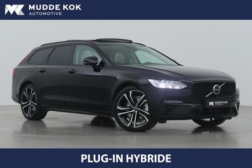 Volvo V90 T8 Plug-in hybrid Ultra Dark | Bowers&Wilkins | He, Auto's, Volvo, Bedrijf, Te koop, V90, 360° camera, 4x4, ABS, Achteruitrijcamera