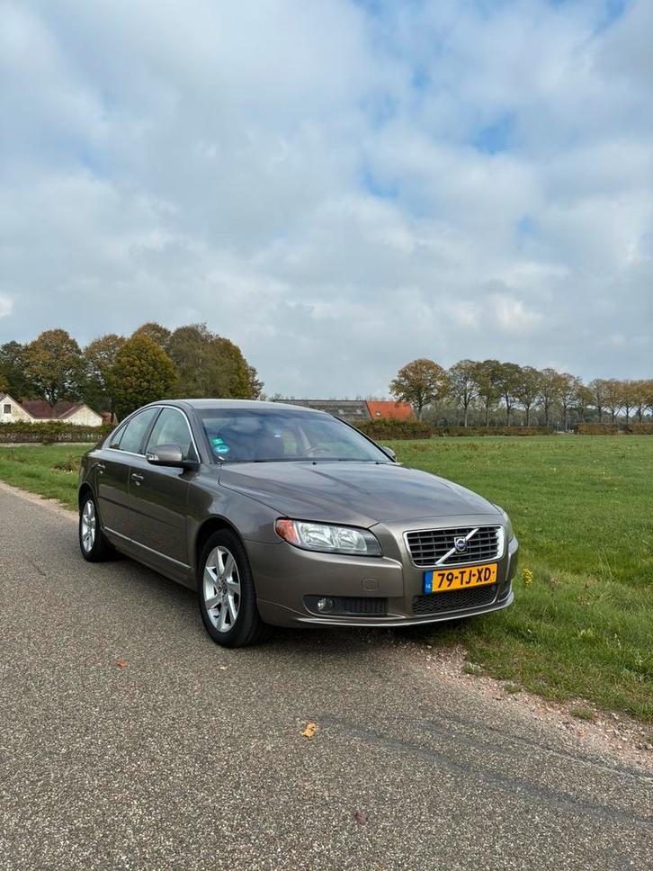 Volvo S80 2.5 T 2006 Grijs | Net een beurt gehad, Auto's, Volvo, Particulier, S80, Benzine, D, Sedan, Automaat, Origineel Nederlands