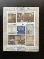 Titanic in Ongetand Postzegelvel van 9 Postzegels, Verzenden, Nieuw, Film, Overige typen
