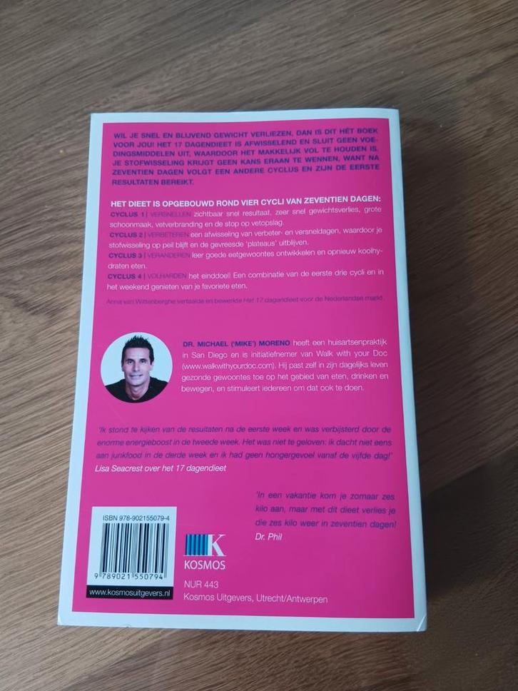 Het 17-dagen dieet - Dr. Mike Moreno, Boeken, Gezondheid, Dieet en Voeding, Ophalen