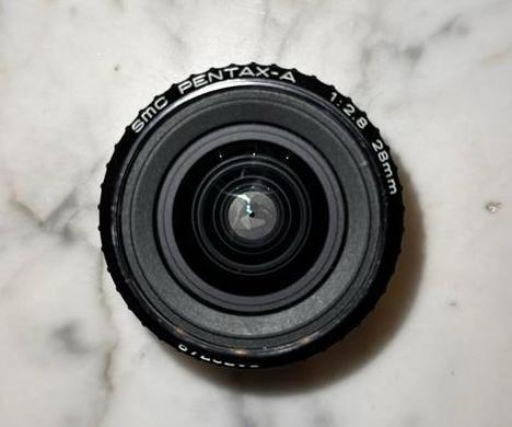 Pentax A 28mm F2,8, Audio, Tv en Foto, Fotografie | Lenzen en Objectieven, Zo goed als nieuw, Groothoeklens, Ophalen of Verzenden