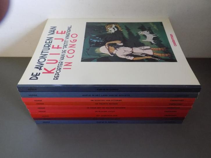 Kuifje - Facsimile [Casterman vooroorlogs] 1 t/m 9, Boeken, Stripboeken, Gelezen, Eén stripboek, Ophalen of Verzenden