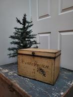 Antiek koekblik Krakelingen, Ophalen of Verzenden, Gebruikt, Koek(jes)