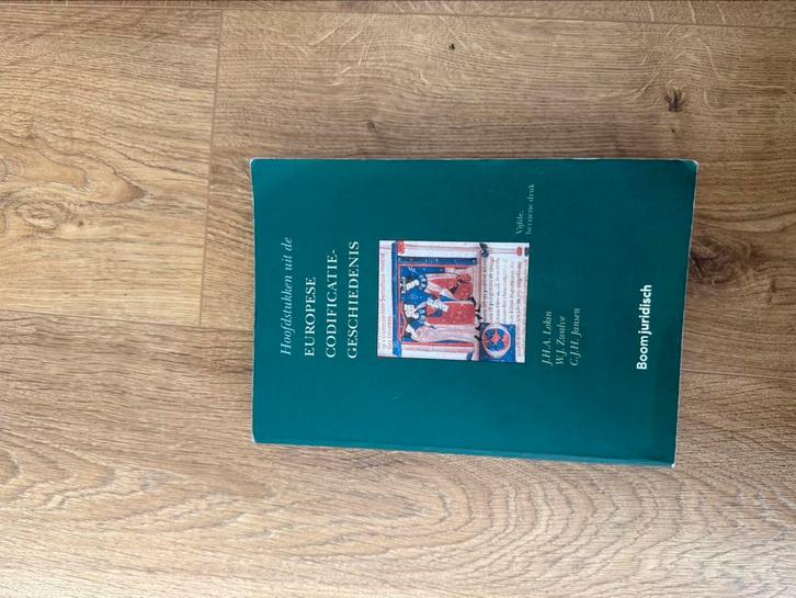 Hoofdstukken uit de Europese Codificatiegeschiedenis, Boeken, Wetenschap, Zo goed als nieuw, Ophalen of Verzenden