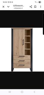 Opbergkast Verato, Huis en Inrichting, Ophalen, 200 cm of meer, Eikenhout, 50 tot 100 cm