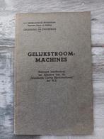 NS opleidingsboekje Gelijkstroommachines, Verzamelen, Spoorwegen en Tramwegen, Ophalen of Verzenden, Gebruikt, Trein, Overige typen