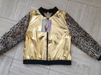 Bomberjack goudkleurig one size *NIEUW*❤💛💚, Maat 38/40 (M), Carnaval, Nieuw, Ophalen of Verzenden