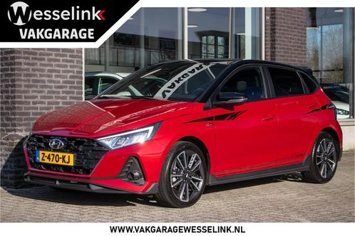 Hyundai i20 1.0 T-GDI N-line Michel Vaillant - All-in rijklr, Auto's, Hyundai, Bedrijf, Te koop, i20, ABS, Achteruitrijcamera