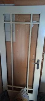 Hardhouten binnendeur, Doe-het-zelf en Verbouw, Deuren en Horren, Ophalen of Verzenden, Gebruikt, Hout, Binnendeur