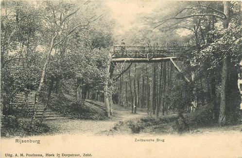 (388-326-033) Driebergen-Rijsenburg Zwitsersche Brug, Verzamelen, Ansichtkaarten | Nederland, Utrecht, Ophalen of Verzenden