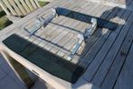 Bijzonder mooie planchet glas metaal M.Dep, 2 stuks, Verzenden, Zo goed als nieuw